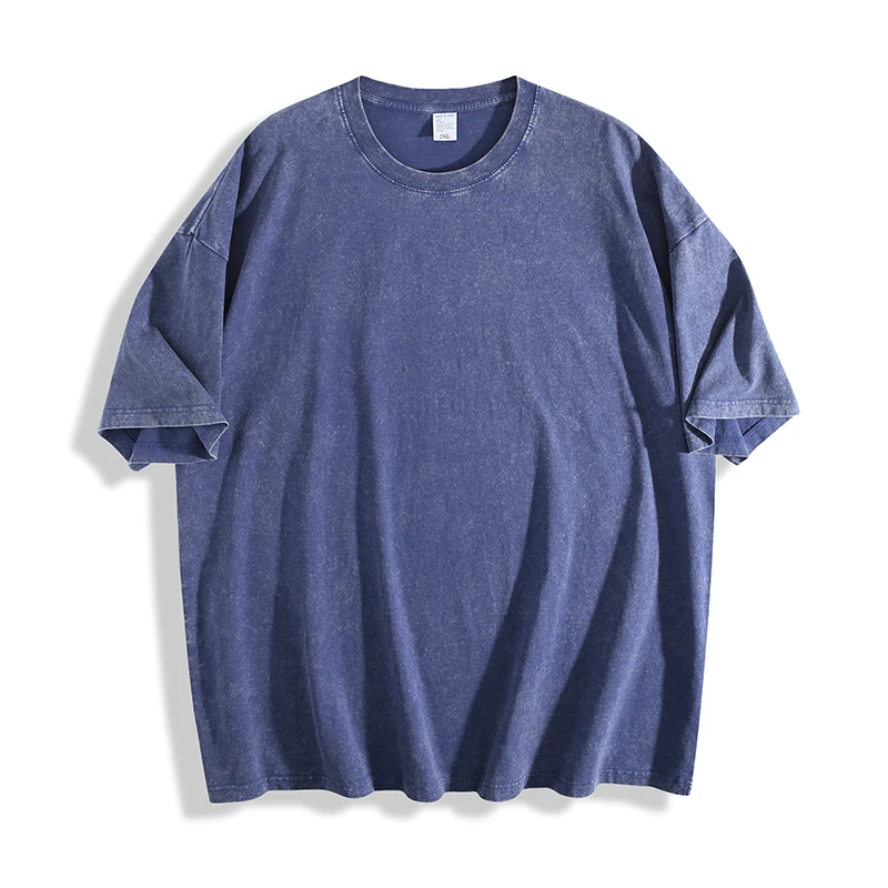 USA-Warehouse-210g-Mens-Oversized-Cotton-T-Shirts-Loose-Fit-Vintage-Washed-Tee-Unisex-Short-Sleeve-Casual-Shirts-Tops