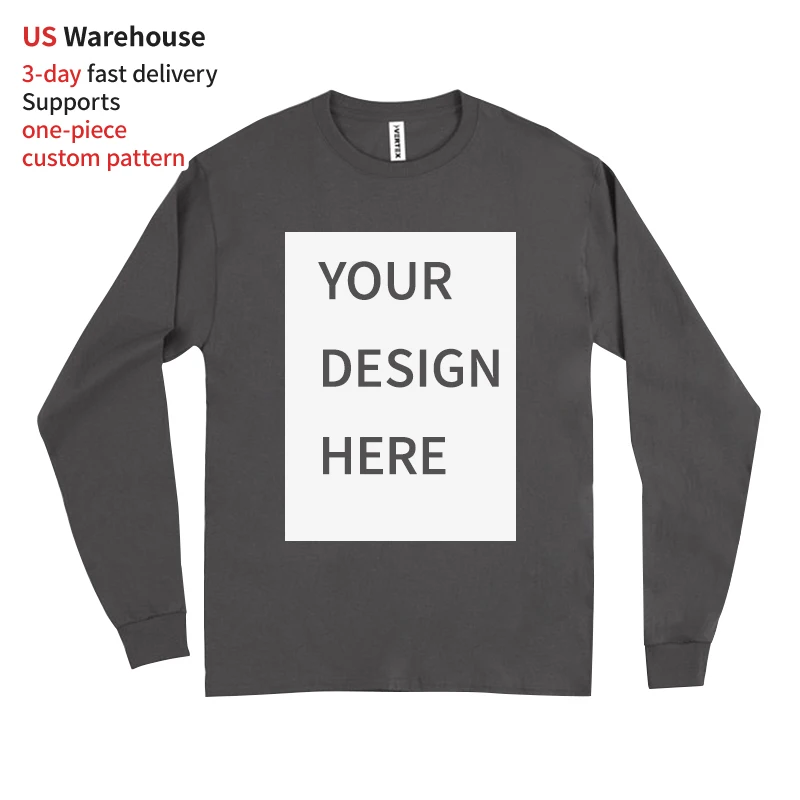 USA-Warehouse-Cotton-T-Shirt-High-Quality-Blank-Unisex-Tees-Plain-Custom-Print-Manufacturer-Long-Sleeve-Men-T-Shirt