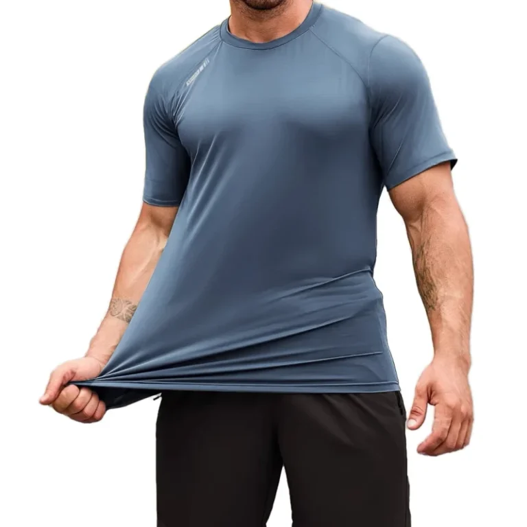 Ultra-Soft-Recycled-Polyester-Spandex-T-shirt-Cooling-Short-Sleeve-Knitted-Fabric-Printed-Lightweight-Basic-Tee