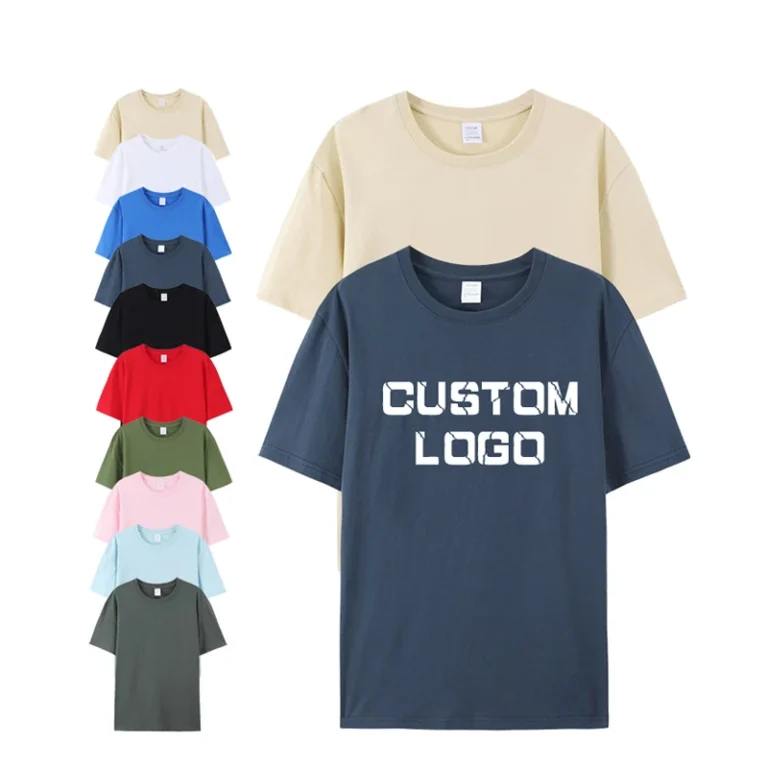 Unisex-Loose-Fit-Custom-Cotton-T-Shirt-100-Knitted-Fabric-Solid-Pattern-Blank-Printed-Logo-Your-Own-Embroidered