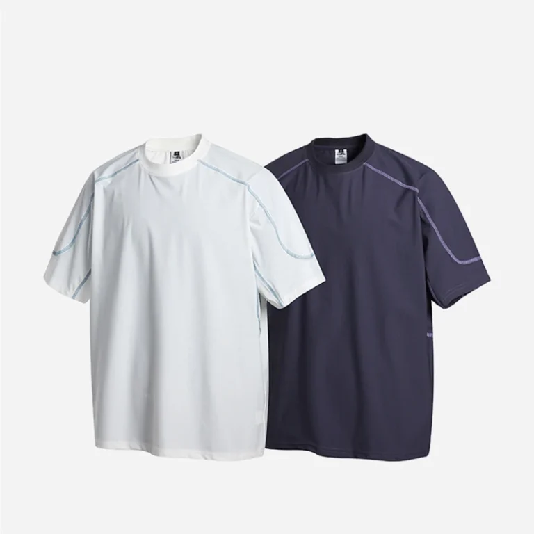 Unisex-Loose-Fit-Solid-Quick-Dry-Performance-T-Shirt-Breathable-Lightweight-Sports-Outdoor-Running-Custom-Logo