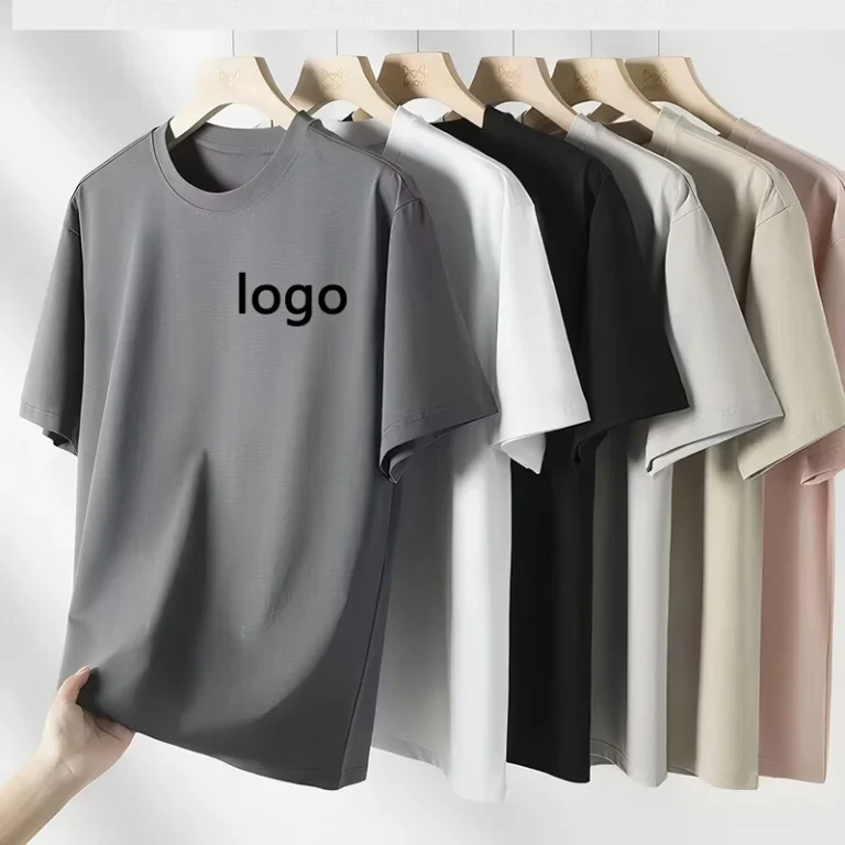 Unisex-Oversized-Short-Sleeve-Custom-Logo-Summer-Tshirt-Sports-Golf-Running-Casual-Breathable-Unisex-Crew-Neck-T-shirts-for-Men