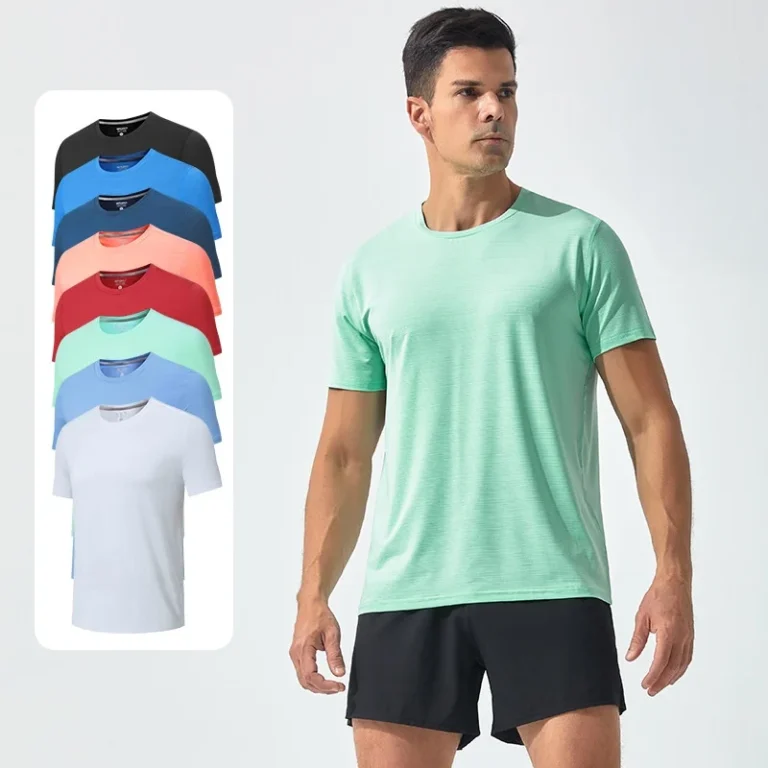 Unisex-Sporty-Blank-Quick-Dry-Breathable-Short-Sleeve-Sports-T-Shirt-Summer-Casual-Running-Fitness-Loose-Fitting