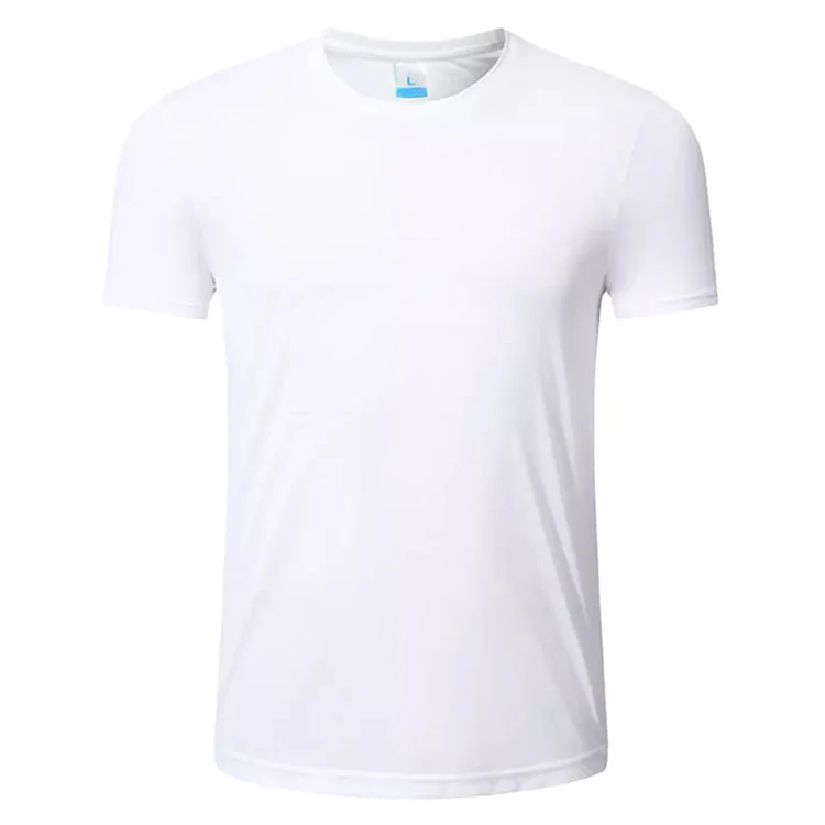 Unisex-White-100-Cotton-200g-Short-Sleeve-O-Neck-T-Shirt-Breathable-Anti-Shrink-Anti-Pilling-Jersey-Blank-OEM-Plus-Size