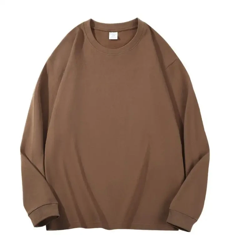 Unisex-Womens-Mens-100-Cotton-Embroidery-Long-Sleeve-T-Shirts-Custom-Logo-Print-Oversized-Streetwear-Anti-UV-Quick-Dry