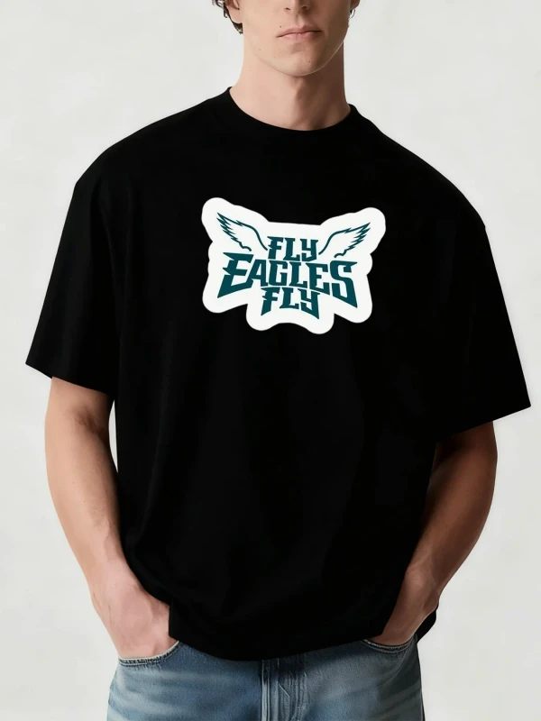 Vintage-Inspired-Team-Spirit-Graphic-Digital-Print-Mens-Short-Sleeve-T-Shirt-100-Cotton-Regular-Fit-Active-Wear