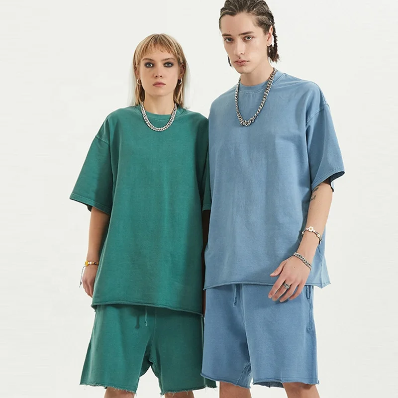 Vintage-Short-Sleeve-Mens-Oversized-T-Shirt-Breathable-100-Cotton-Casual-Street-Style-with-New-Design-Blank-Jersey-Fabric-1