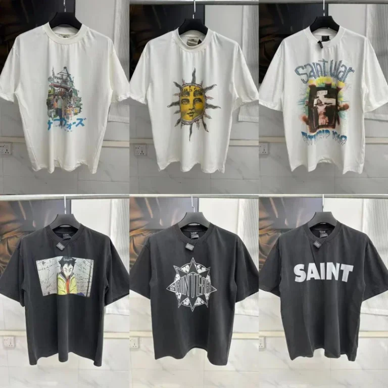 Vintage-Short-Sleeve-Saint-Michael-Streetwear-Mens-T-Shirts-Oversized-American-Cotton-Custom-Clothes-Top-Tee