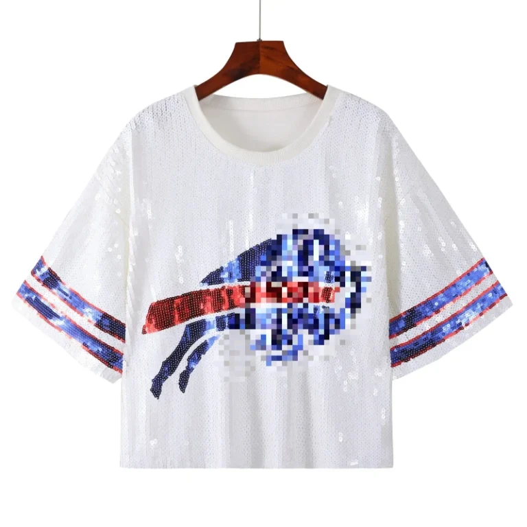 Womens-Buffalo-Gameday-Sequin-Jersey-T-Shirt-with-LOGO