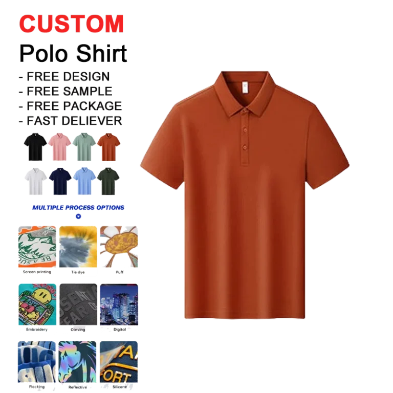 Womens-Casual-Multi-Color-Solid-Blank-T-Shirt-Short-Sleeve-for-Polo-Shirt-with-Breathable-Knitted-Weave-and-Custom-Print-1
