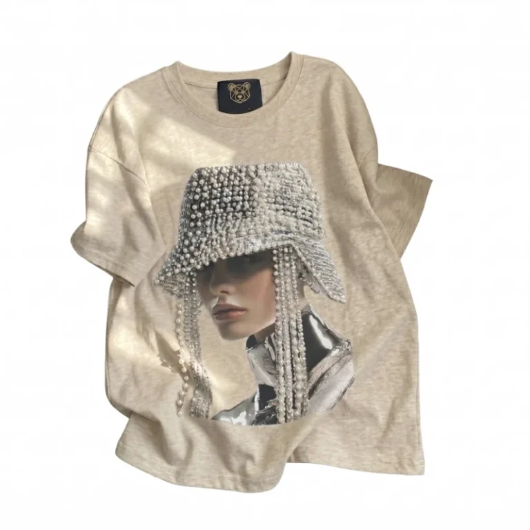 Womens-Crew-Neck-Oversized-Short-Sleeve-T-shirt-100-Cotton-DTG-Printed-Breathable-Summer-Casual-Street-Graphic-T-shirt