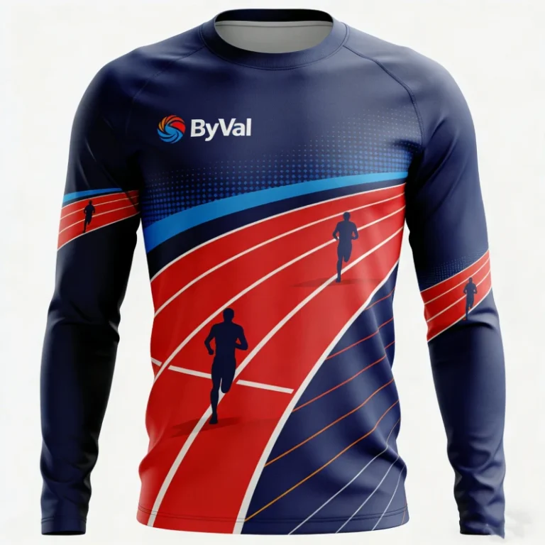 Womens-Custom-Marathon-Running-Long-Sleeve-T-Shirt-100-Polyester-Knitted-Moisture-Wicking-Race-Event-Tops