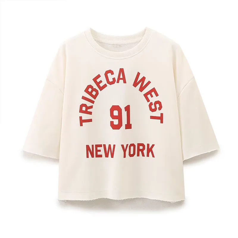 Womens-Fashion-T-Shirt-Vintage-Style-Crew-Neck-Short-Sleeve-Top-with-Graphic-Print