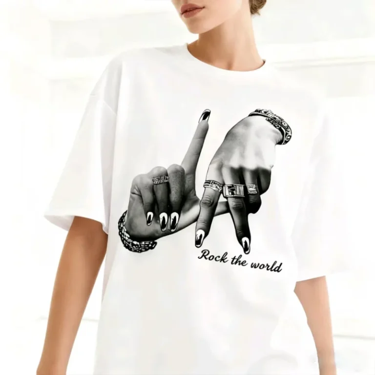 Womens-Gothic-Regular-Printed-100-Cotton-Eco-Friendly-T-Shirt-for-Summer