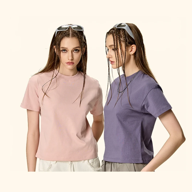 Womens-High-Quality-Crop-Top-T-Shirt-100-Cotton-Print-on-Demand