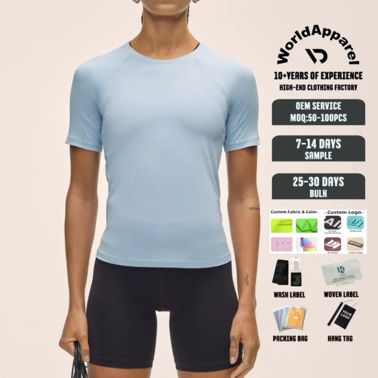 Womens-Knitted-Slim-Fitd-Crop-Top-Running-T-Shirt-Crew-Neck-Lightweight-Summer-Cropped-Tee-Activewear-t-Shirt-Women