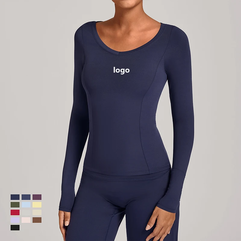 Womens-Long-Sleeve-Breathable-T-Shirt-Workout-Shirts-for-Women-Long-Sleeve-Workout-Tops-for-Women-Quick-Dry-Gym-Athletic-Tops