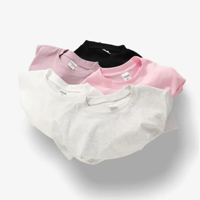 Womens-Off-Shoulder-230G-Cotton-Spandex-Slim-Fit-Short-Crew-Neck-Short-Sleeve-T-Shirt-Solid-Color-Sassy-Girl-Outfit-1