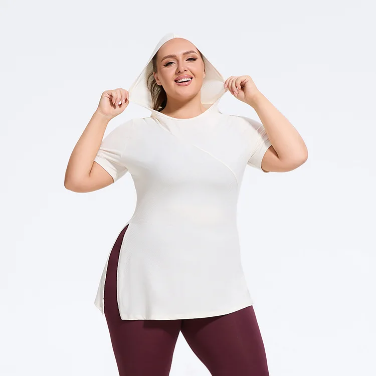 Womens-Plus-Size-T-Shirts-Comfortable-Rayon-Tops-for-Ladies-Fashionable-Casual-Wear-Elegant-Design-Breathable-Fabric