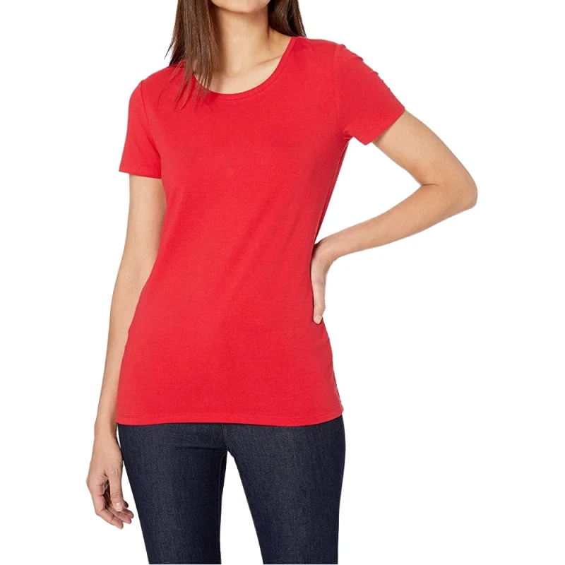 Womens-Slim-Fit-Round-Neck-T-Shirt-Custom-Logo-Eco-Friendly-Fitted-Tops-with-Embroidery-Decoration