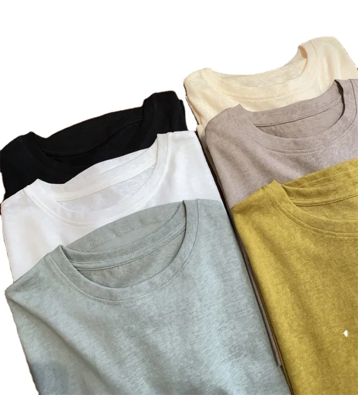 Womens-Tshirts-Eco-Friendly-Tshirt-Organic-Hemp-Organic-Cotton-T-Shirt-Cotton-55-Hemp-T-Shirt-White-Hemp-Tee-Shirt