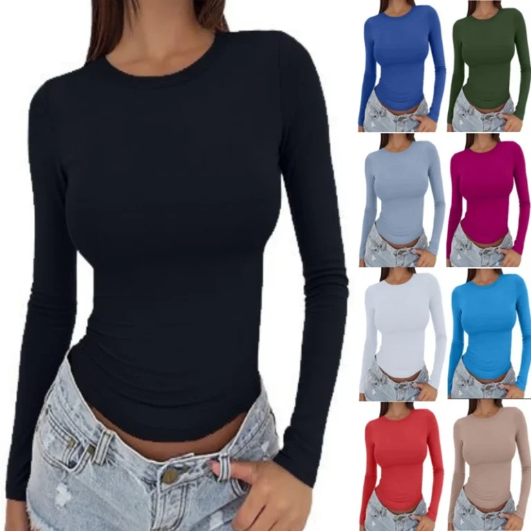 Y2K-Fashion-Womens-Long-Sleeve-Tops-Crew-Neck-Casual-Fall-Going-Out-Fitted-Basic-T-Shirts