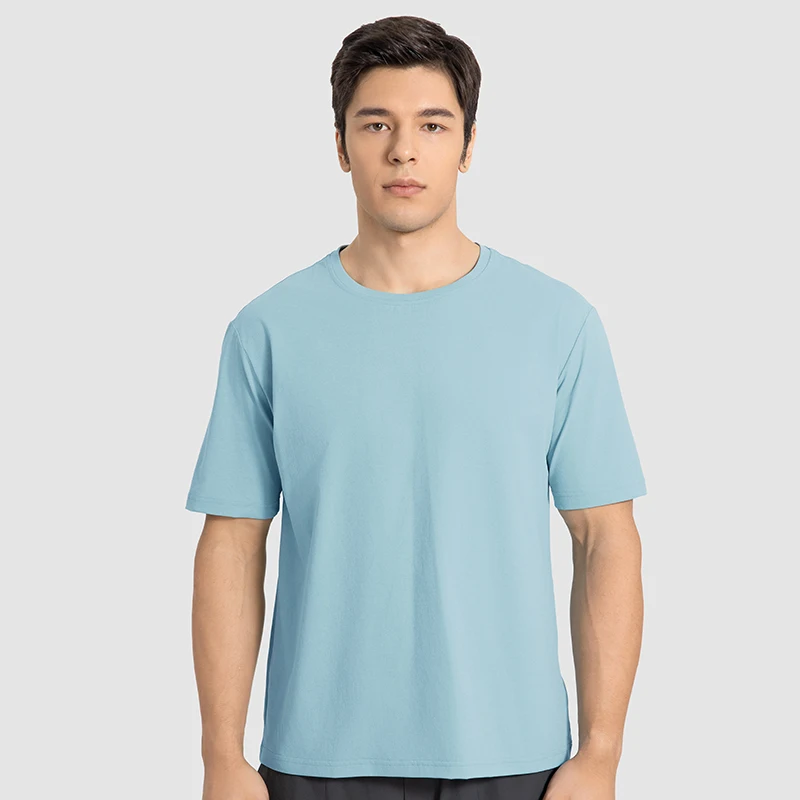 YMR-DMT002-Sports-T-shirts-Mens-Quick-Dry-Breathable-Loose-Fitness-Running-Short-Sleeves