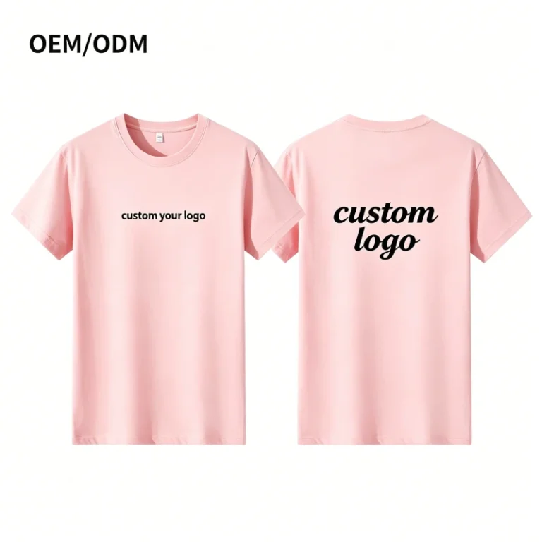 Your-Design-Trendy-Cotton-Solid-Color-T-Shirt-Puff-Print-Eco-Friendly-Custom-Made-Custom-Logo-Support