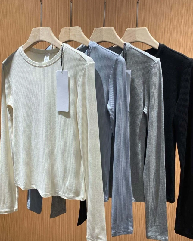 Z44-Tight-Long-Sleeved-Base-Shirt-T-shirt-for-Spring-and-Autumn-Womens-Sports-Running-Fitness-Yoga-Clothes-Top